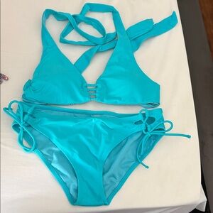 Raisins Turquoise Bikini Set
